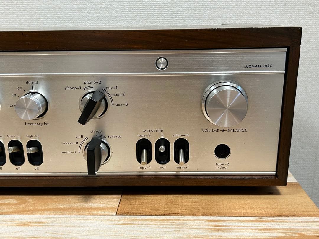LUXMAN SQ505X ソリッドステートアンプ 本体