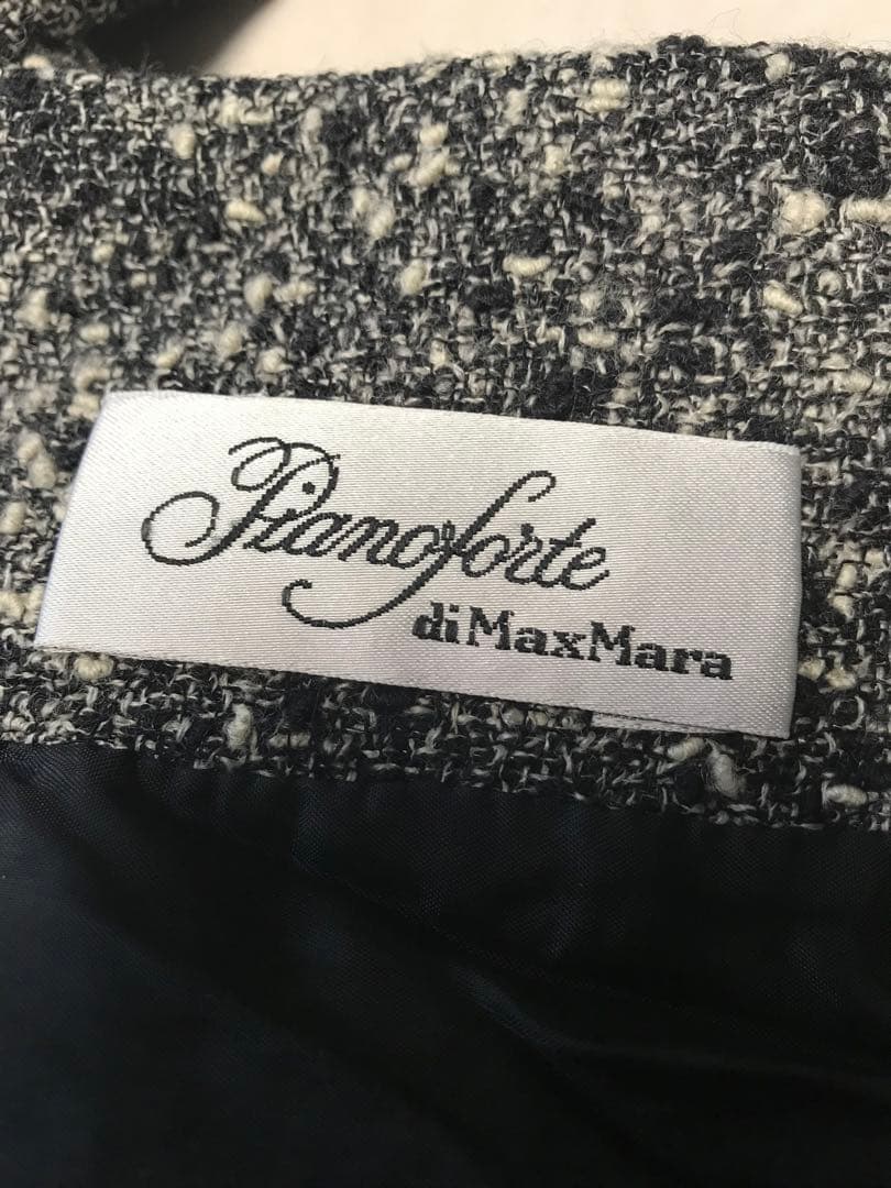 Pianoforte di MaxMara ジャケット グレー系fox付き