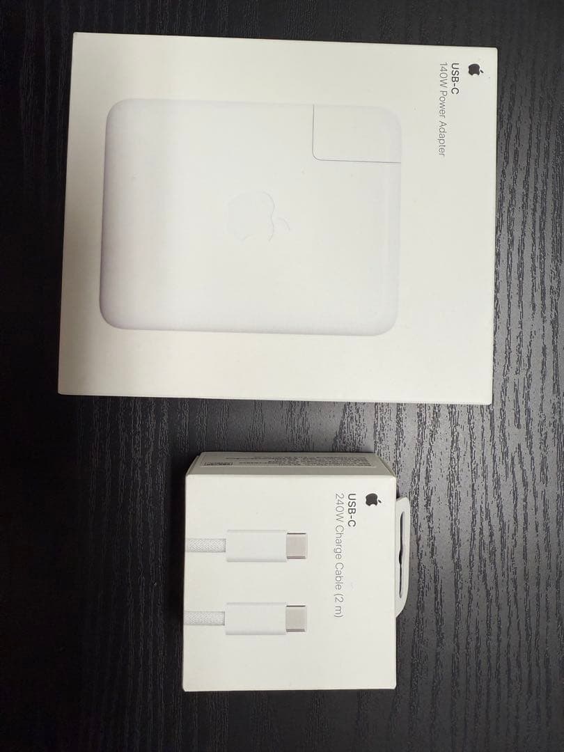 MacBookアクセサリー Apple USB-C 140W Adapter & 240W Cable 2m