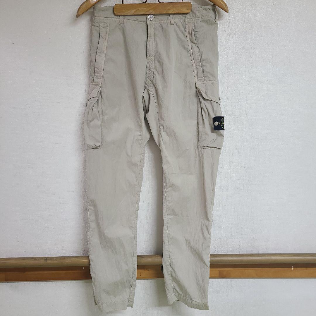 Stone  ストーンアイランド ベージュ カーゴパンツW31