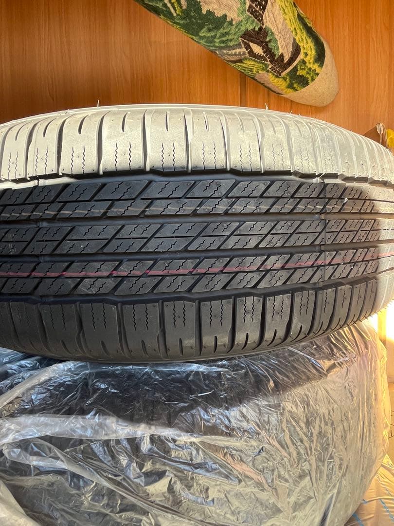 ダンロップGRANDTREK未使用品x4 ホイール付き（ランクル70純正品）