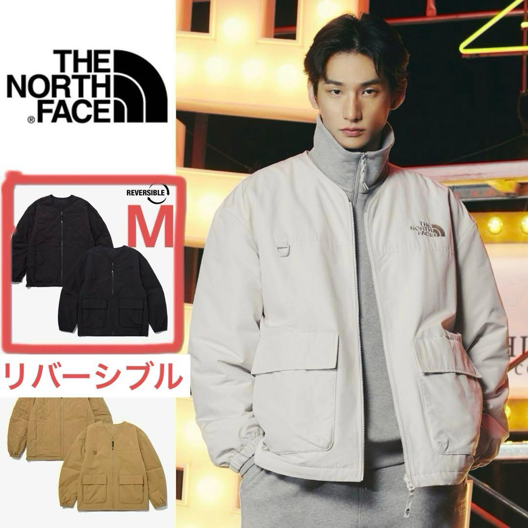 Mサイズ ノースフェイス ホワイトレーベル リバーシブルキルティングジャケット