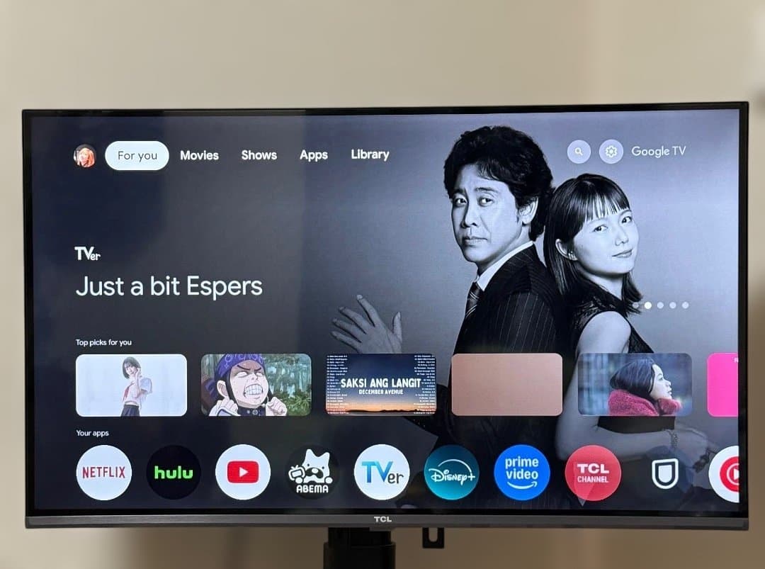 TCL 32S5401 32インチフルHDスマートテレ