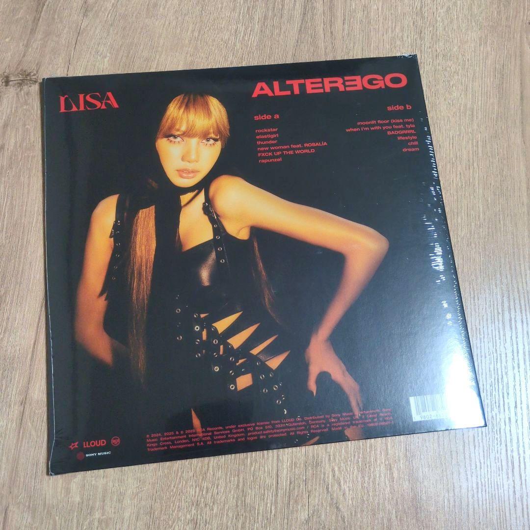 LISA（BLACKPINK）「Alter Ego」〈完全生産限定盤（LP）〉