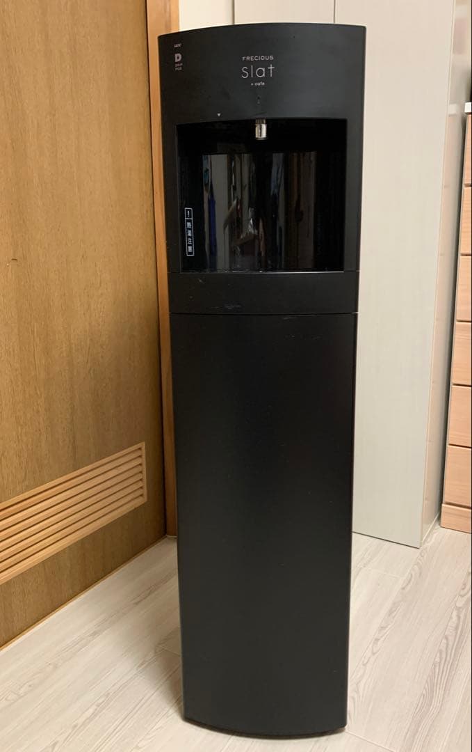 Frecious Slat ウォーターサーバー　スラット+カフェ　ブラック