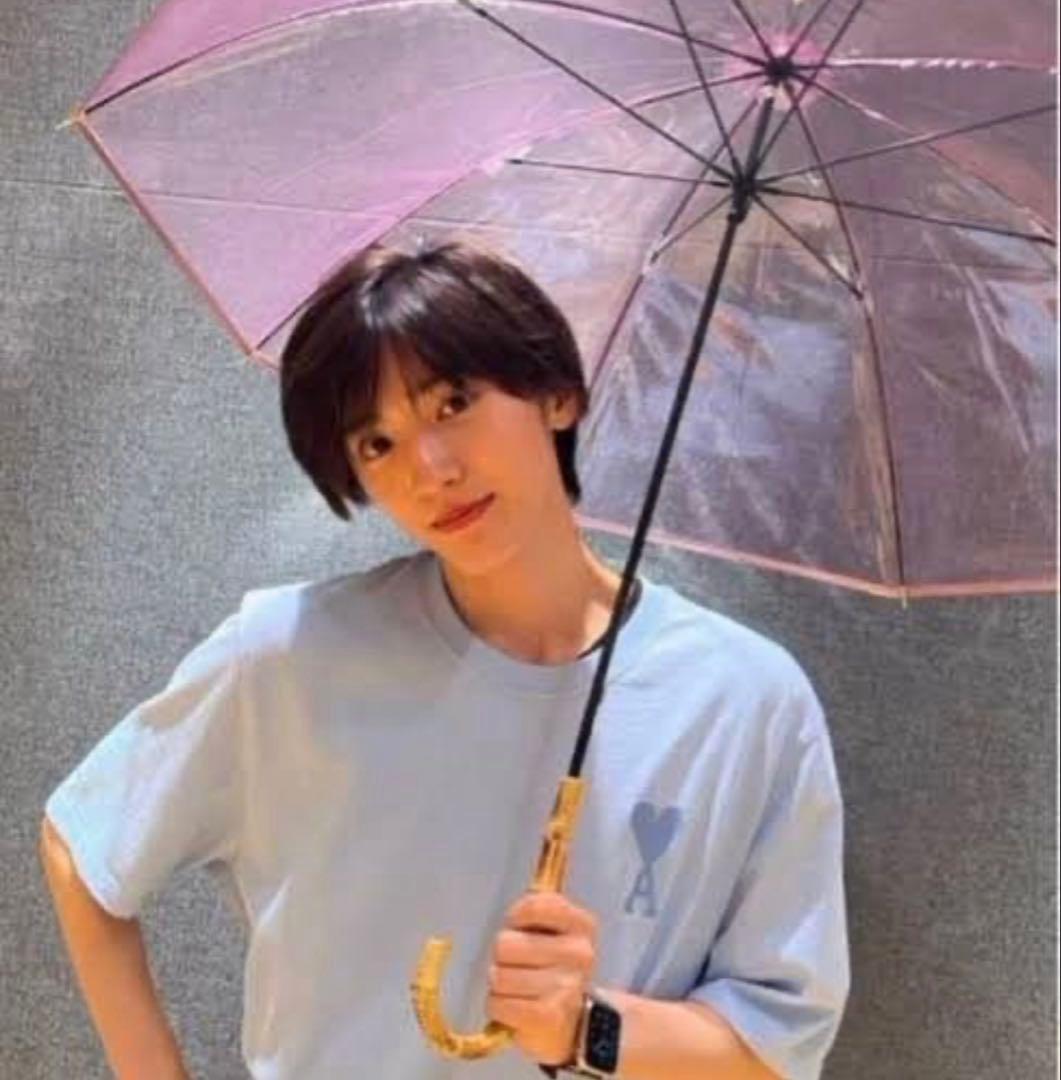 ami parisTシャツミントグリーン