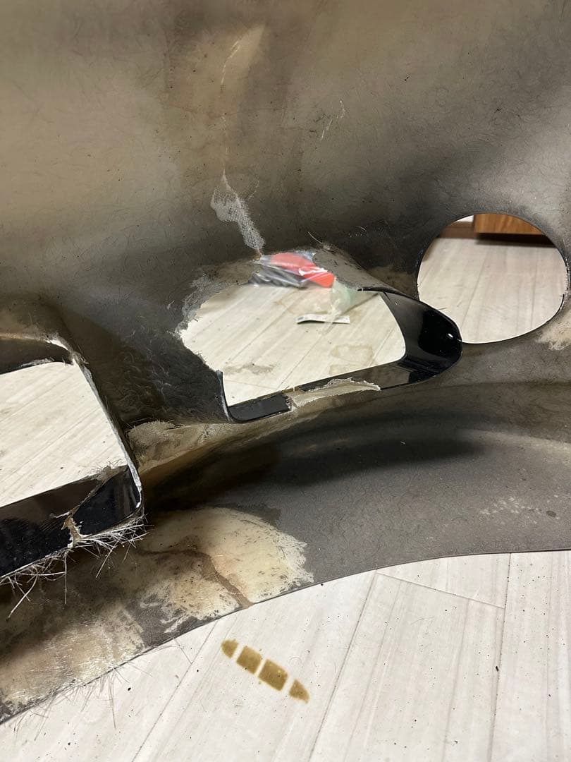 JZX110 ヴェロッサ エアロ2点セット フロント リア FRP ジャンク