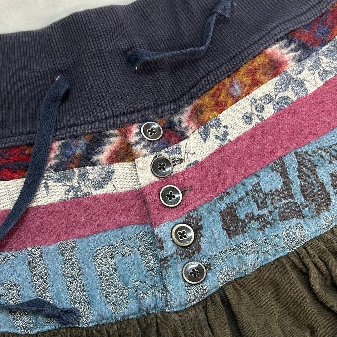 KAPITAL キャピタル ハーフ パンツ ショート エスニック リネン ウール