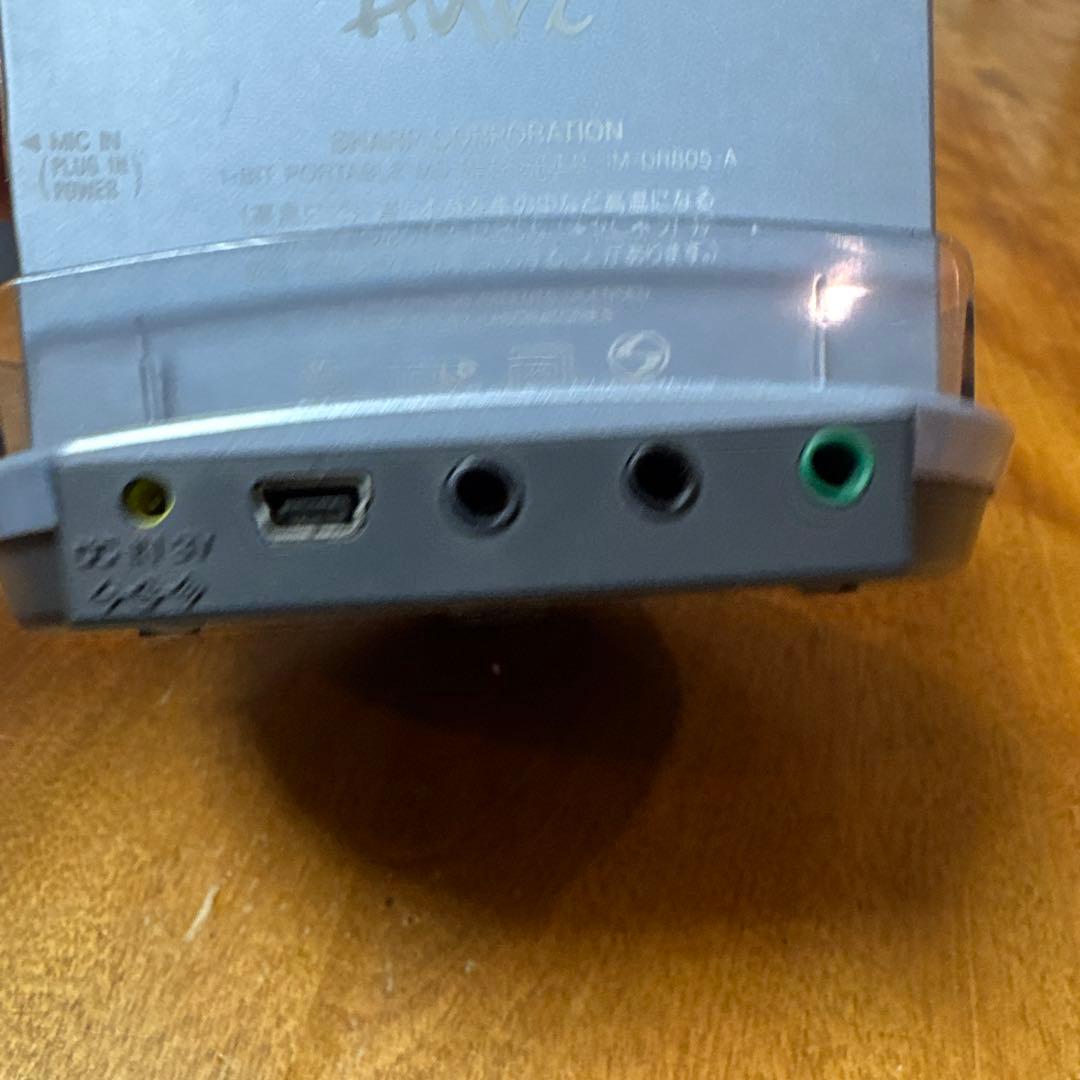 SHARP NetMD MDプレイヤー IM-DR80-S 動作未確認