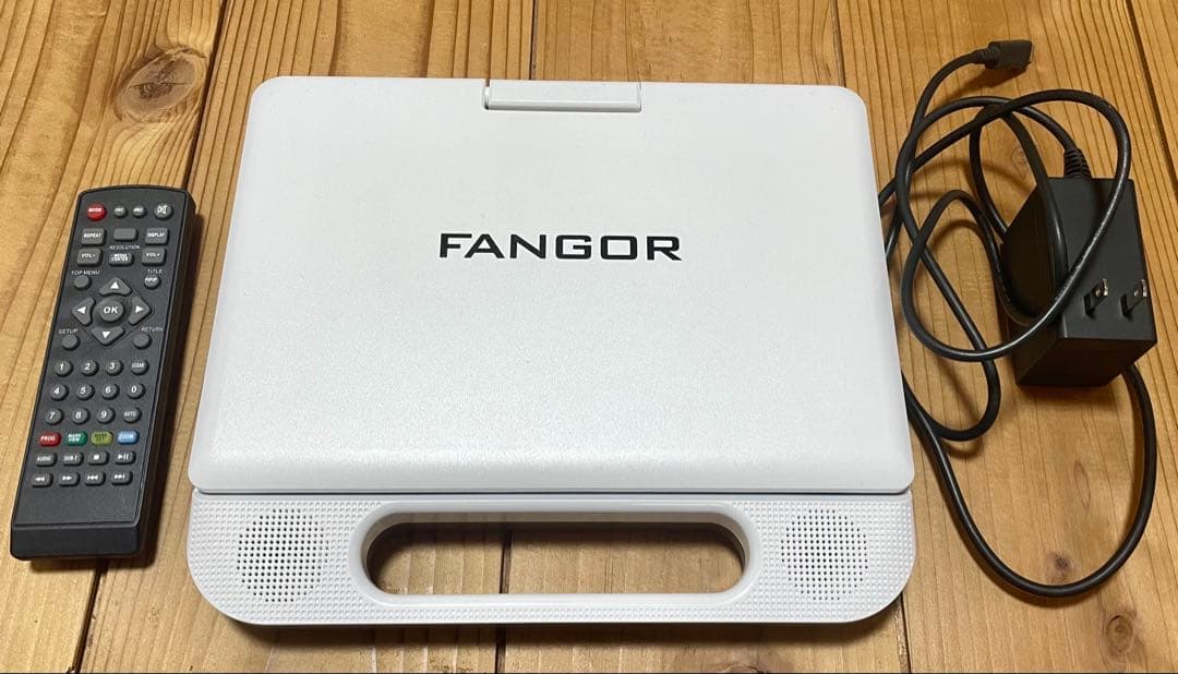 FANGOR Blu-ray ポータブルプレーヤー 10.1インチ 説明要確認