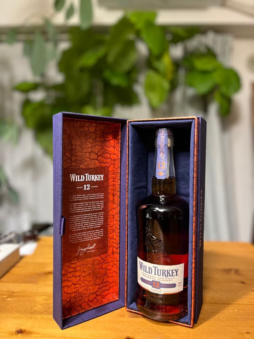 【未開封】【終売品】ワイルドターキー 12年 バーボンウイスキー 1本700ml