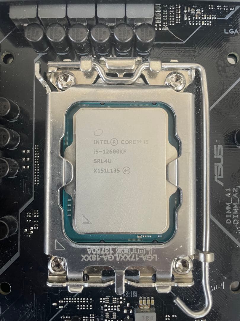 CPU i5-12600KF TUF GAMING B660-PLUS WIFI D4