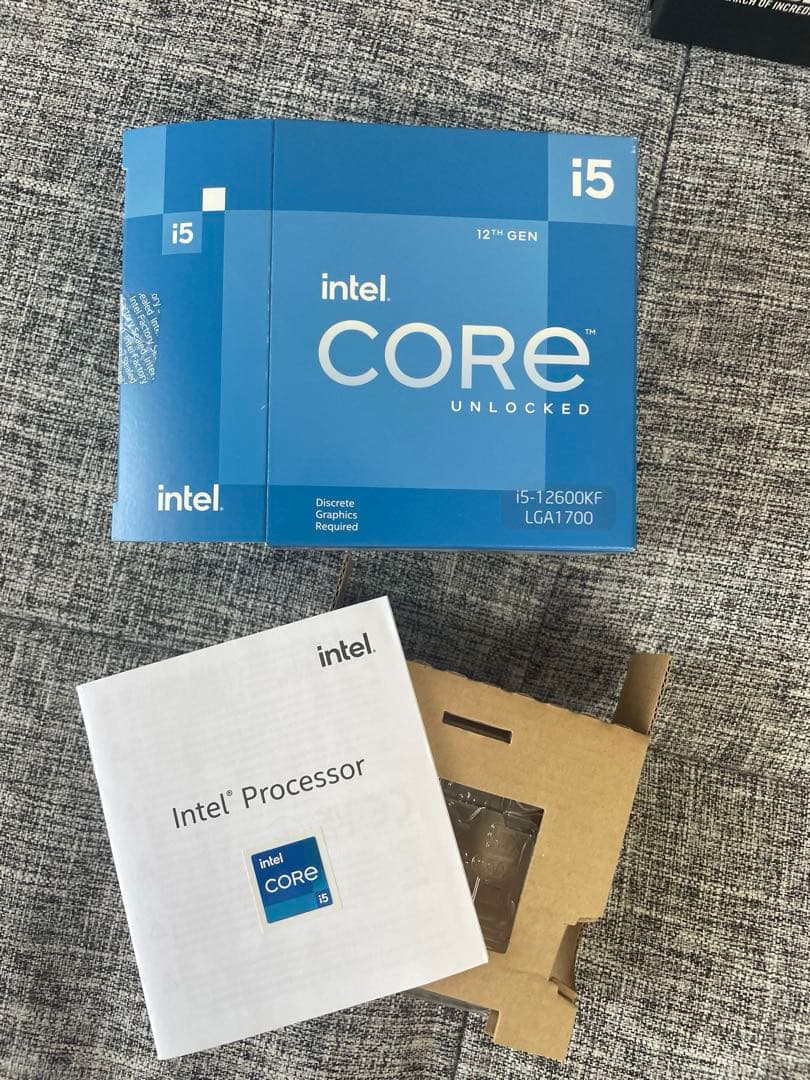 CPU i5-12600KF TUF GAMING B660-PLUS WIFI D4