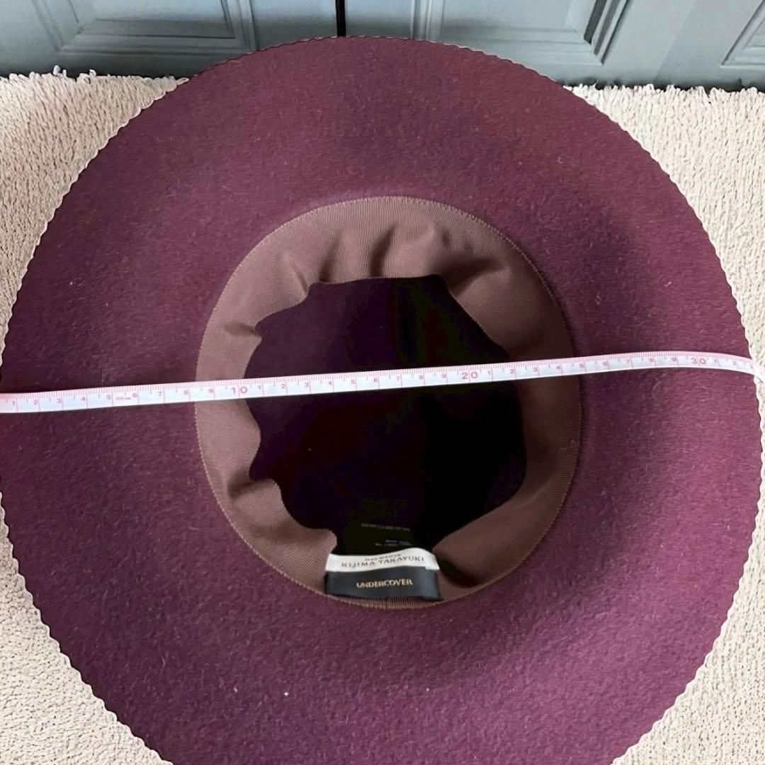【極美品 希少】UNDERCOVER×キジマタカユキ ラビットファーハット