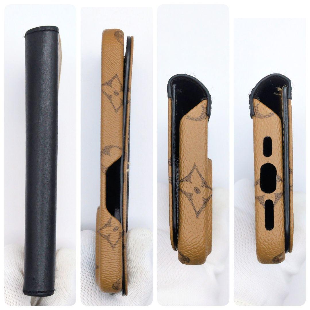 美品✨ルイヴィトン iPhone15 pro ケース フォリオ リバース