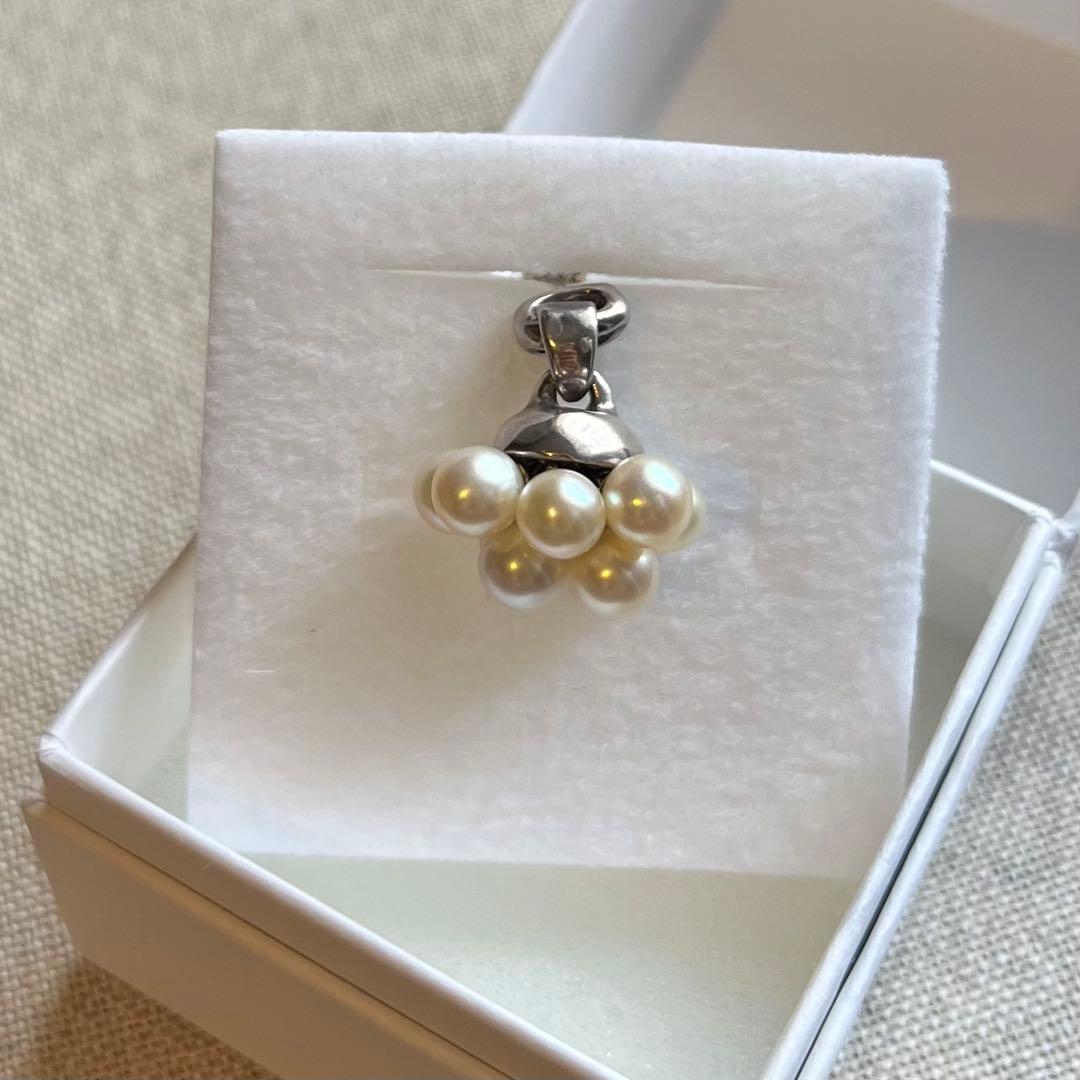 e.m. パール 片耳ピアス