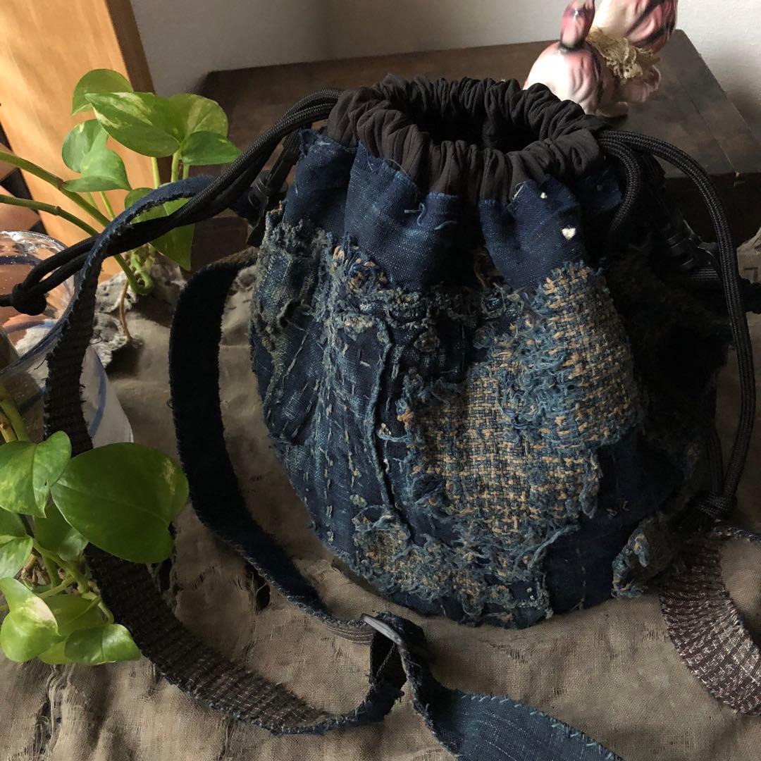 稀に見る襤褸で作って見ました/藍染