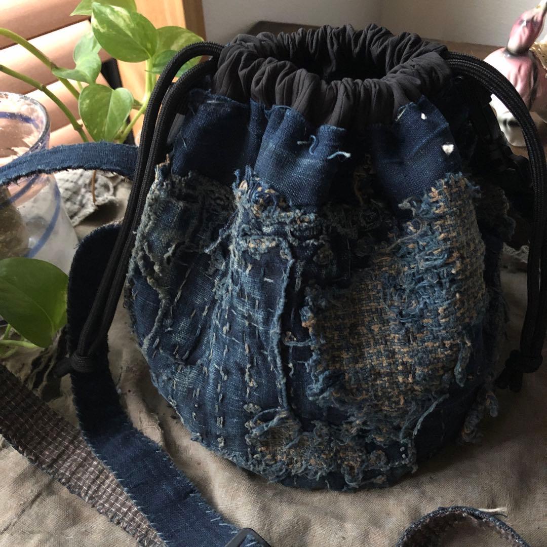 稀に見る襤褸で作って見ました/藍染