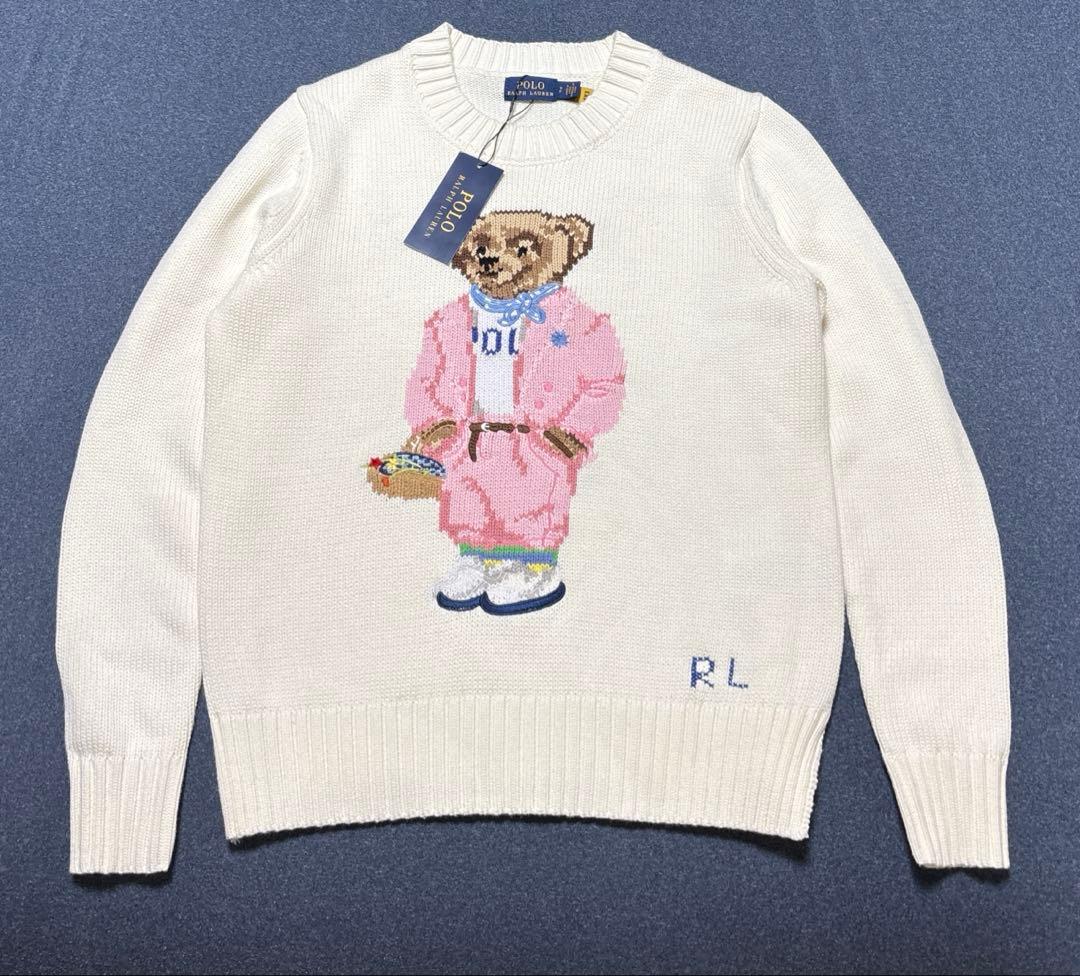 P*り様 新品タグ付　ポロベア コットンセーター ポロラルフローレン 綿100