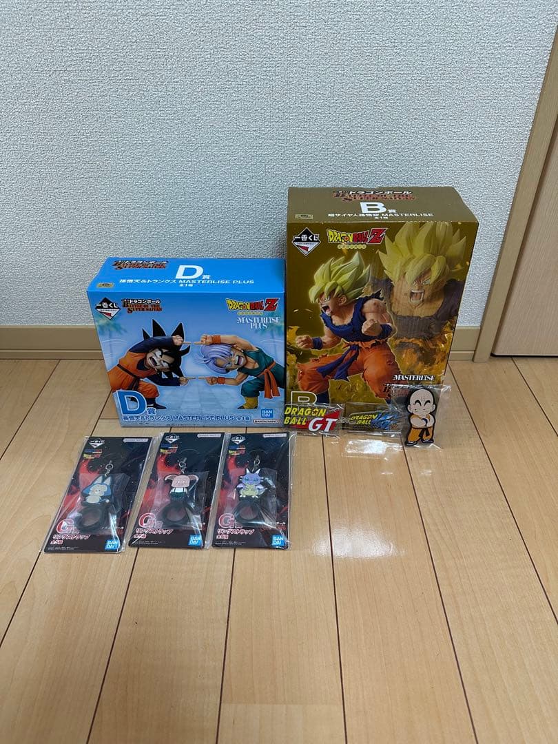 ドラゴンボール 一番くじ B賞 孫悟空 Ｄ賞 孫悟天＆トランクス フィギア