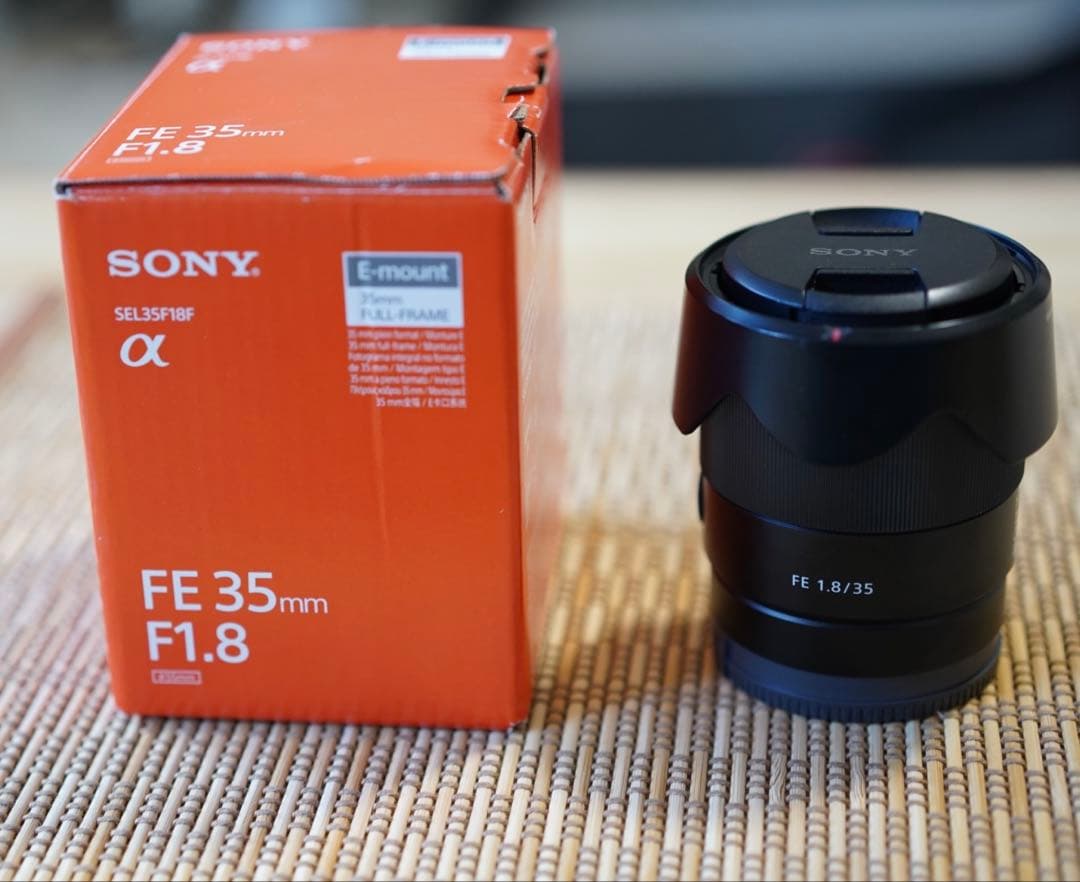 SONY フルサイズ FE 35mm F1.8 Eマウントレンズ