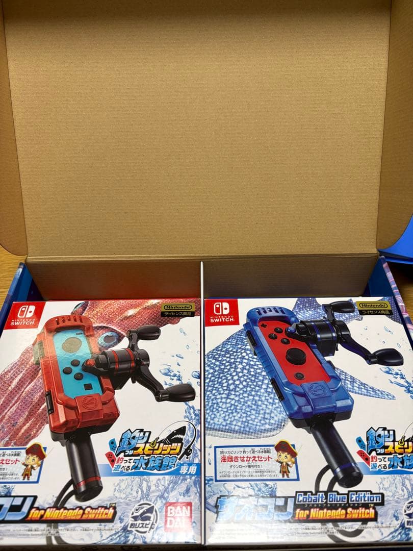 釣りスピリッツ釣って遊べる水族館　釣りスピオリジナルデザインギフトBOX入り