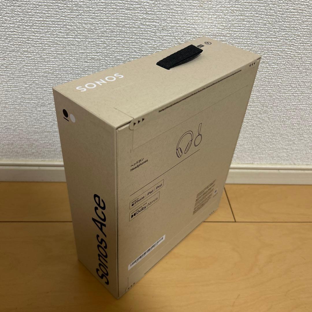 【新品未開封】 Sonos Ace ブラック ワイヤレスヘッドホン