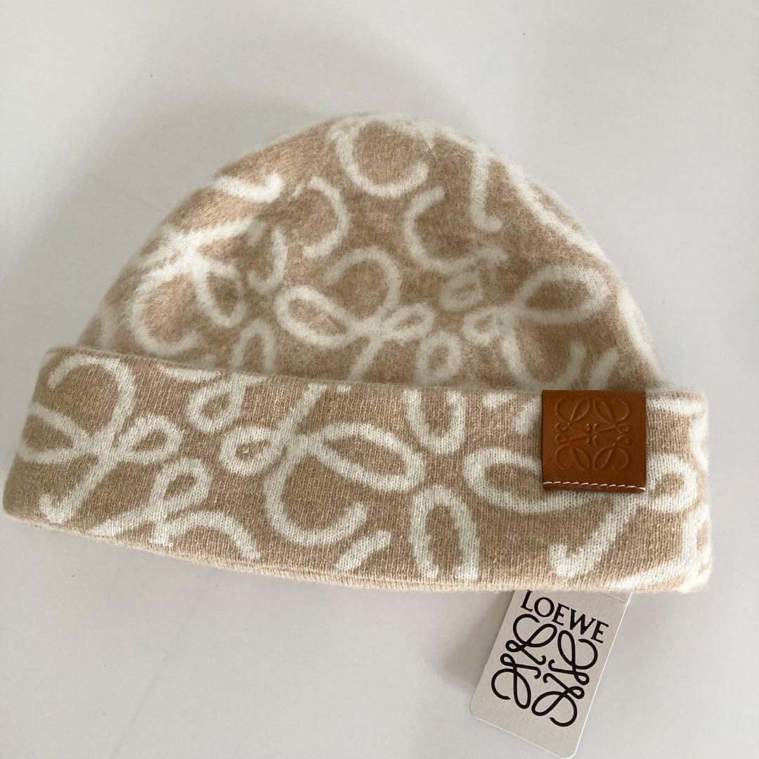 ※即日発送 LOEWE アナグラム ニット帽