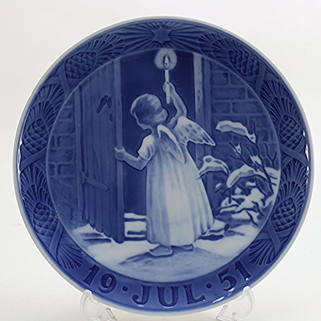 1951年 「クリスマスの天使」 イヤープレート ロイヤルコペンハーゲン 北欧