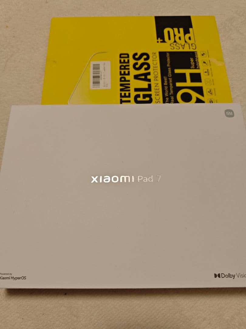 Xiaomi pad 7 本体 グレー128GB 日本国内版 ガラスフィルム付き
