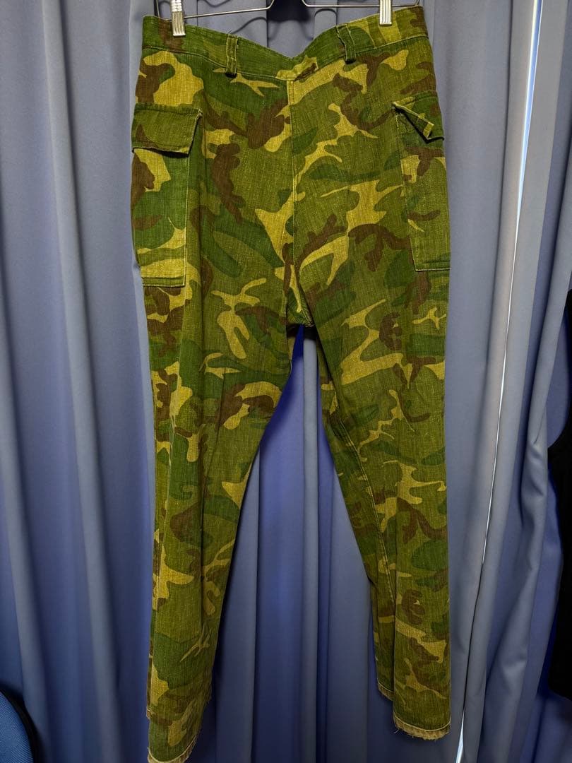 迷彩 カーゴパンツ ハンティング 50s ビンテージ
