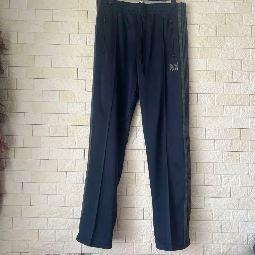 ニードルス ジャージパンツ ネイビー　トラックパンツ 新古品　M