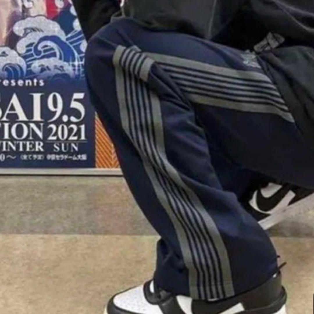 ニードルス ジャージパンツ ネイビー　トラックパンツ 新古品　M