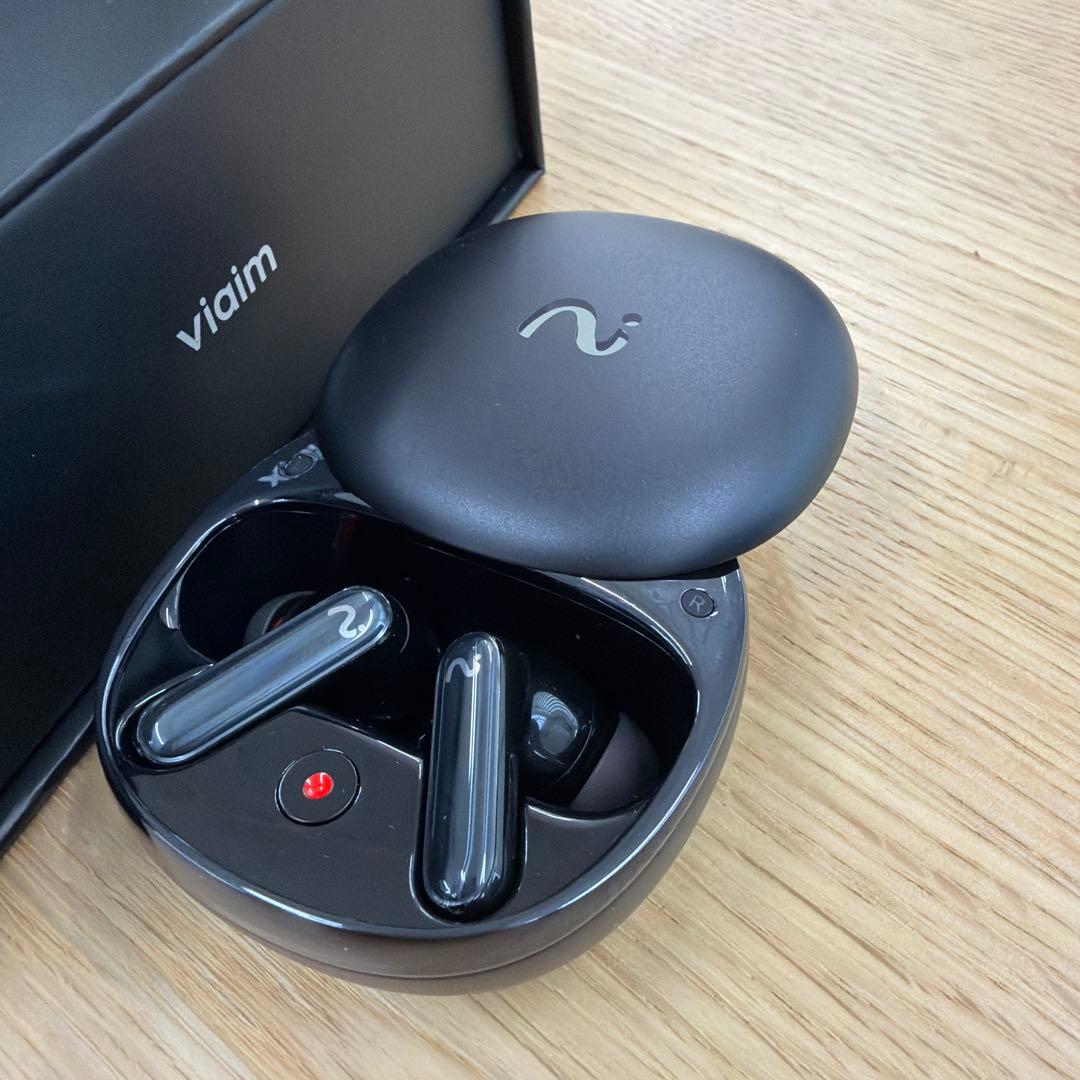 viaim ワイヤレスイヤホン ブラック