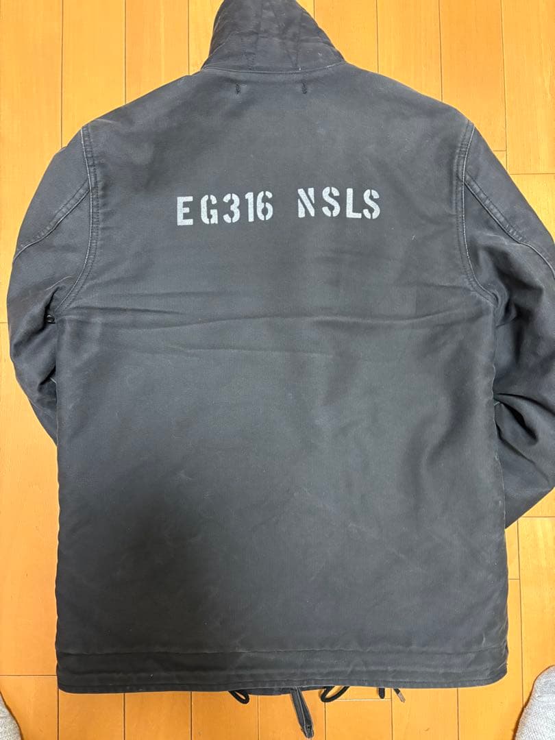 COOTEE N-1 Lサイズ E.W.P. ミリタリージャケット ネイビー