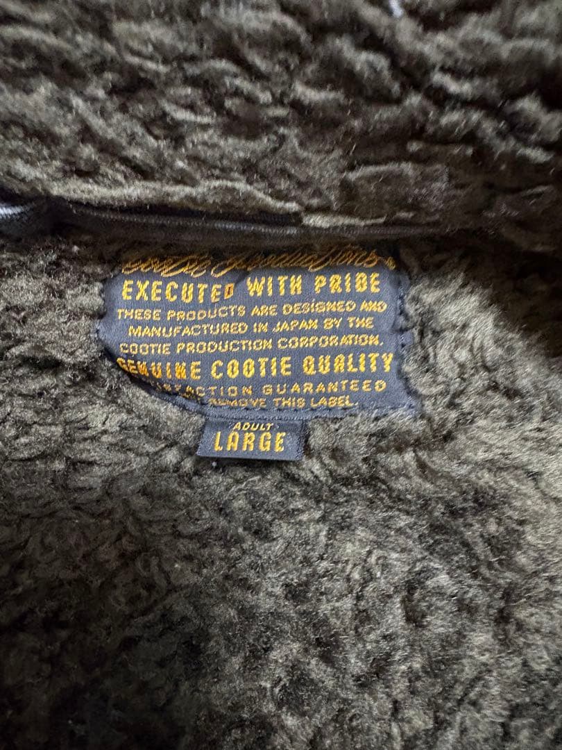 COOTEE N-1 Lサイズ E.W.P. ミリタリージャケット ネイビー