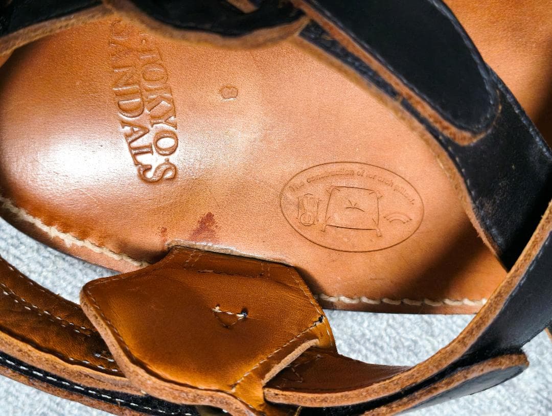S*D様 TOKYO SANDALS/東京サンダル Xストラップ レザーサンダル