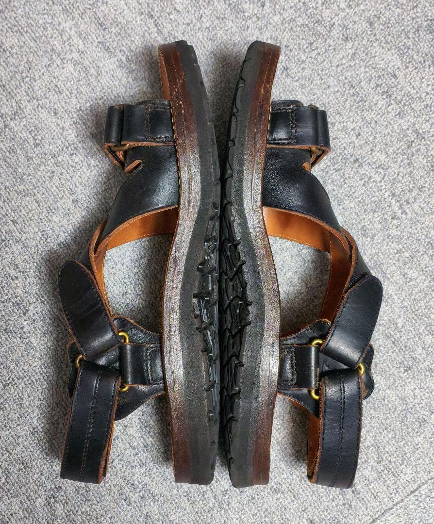 S*D様 TOKYO SANDALS/東京サンダル Xストラップ レザーサンダル