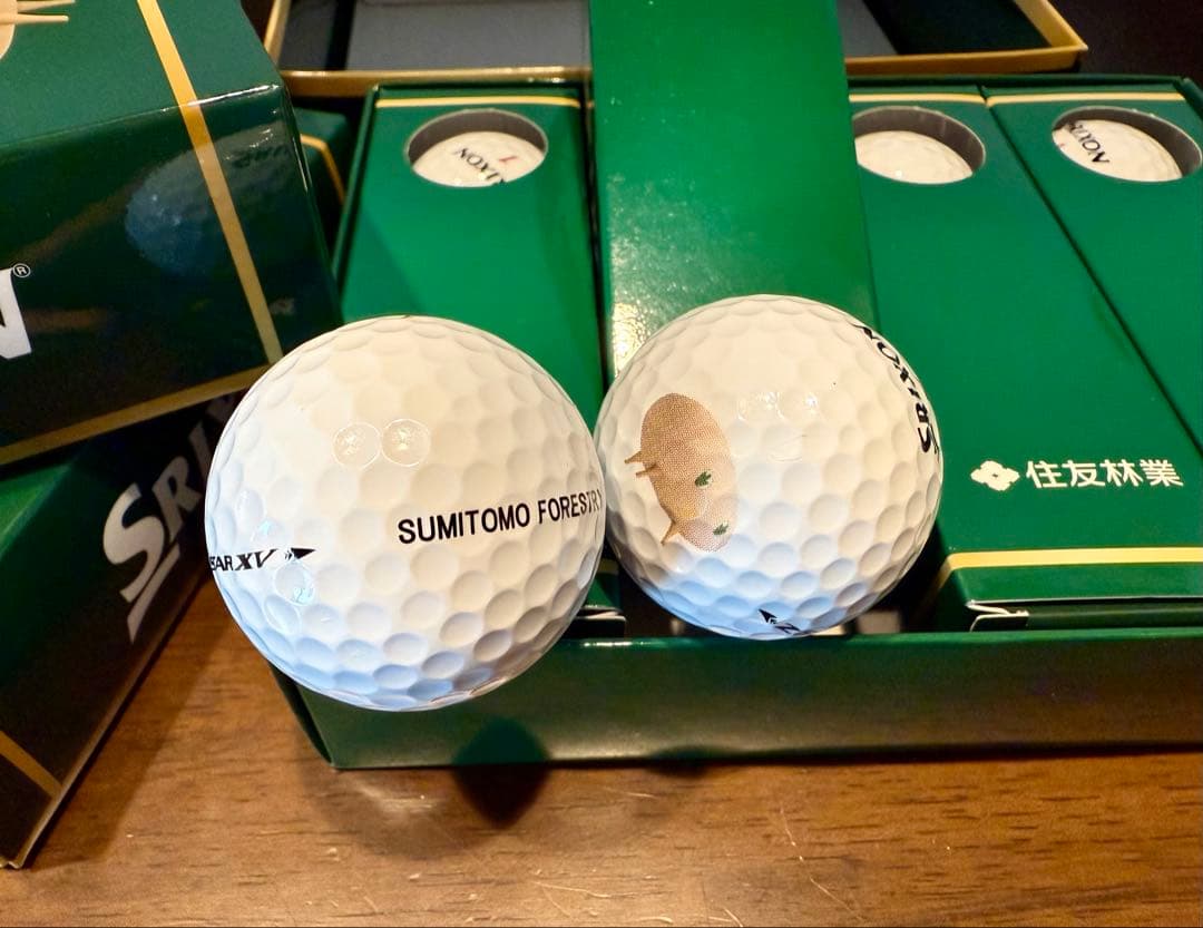 Srixon Z-STAR XV ゴルフボール5ダース 住友林業きこりん