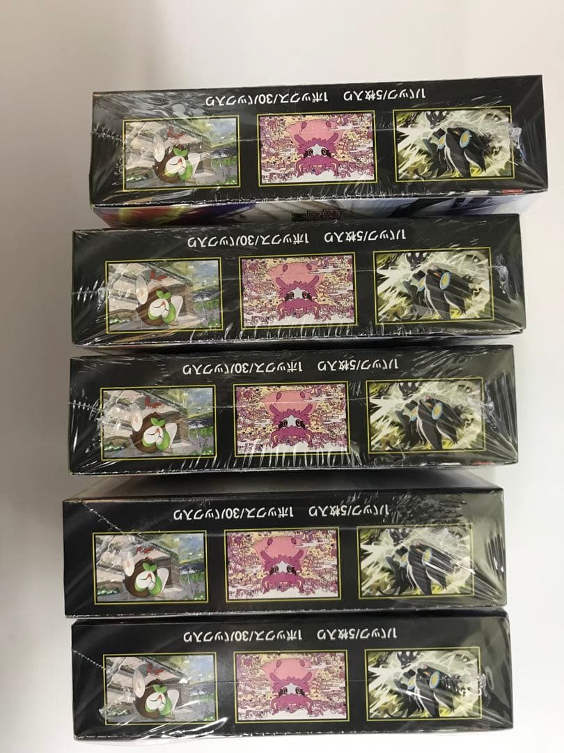 ポケモンカードゲーム　ムニキスゼロ　5BOX 新品未開封シュリンク付