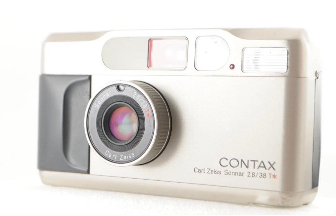 【4月2日撮影写真添付】Contax t2 チタンシルバー