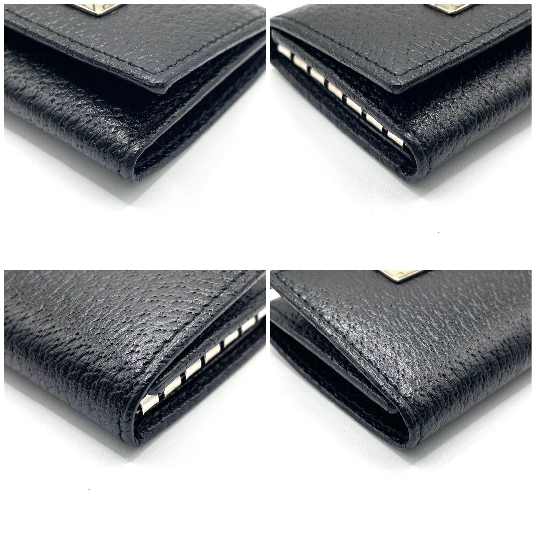 ✨未使用✨GUCCI グッチ レザー 6連 キーケース 黒 ユニセックス