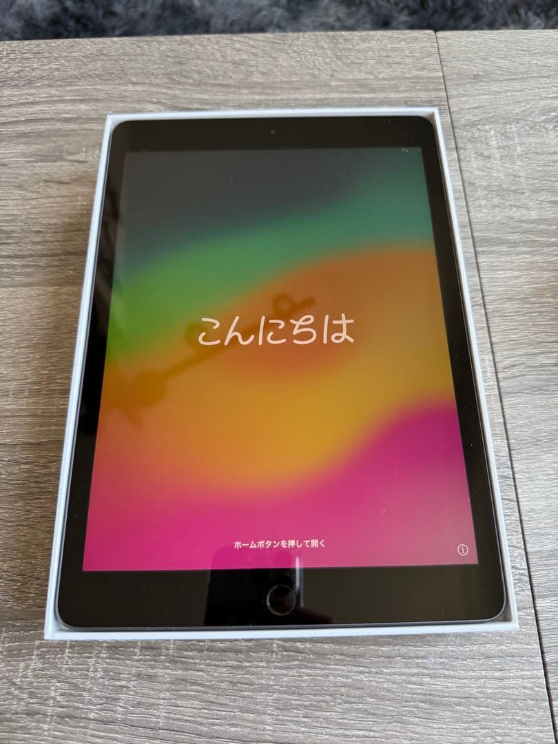 美品iPad 第7世代 10.2インチ 32GB WiFi スペースグレー