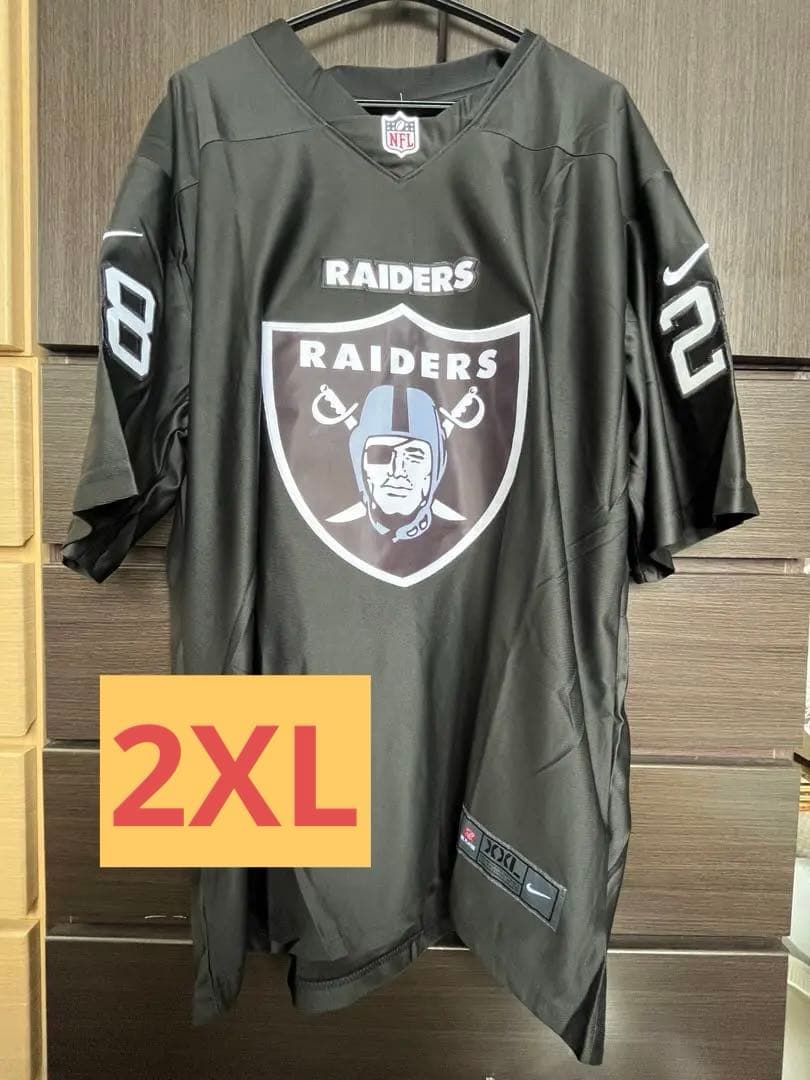 RAIDERS JACOBS 28番NFLウニフォーム 2XL