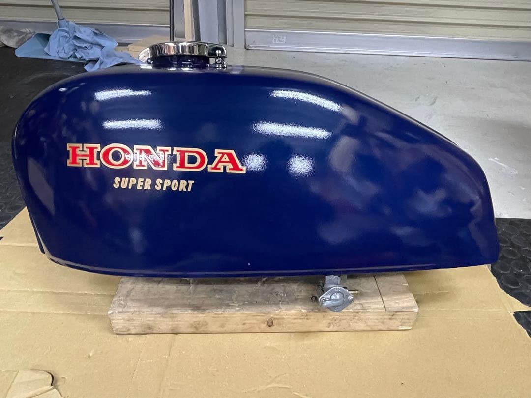 HONDA 旧cb400f ガソリンタンク 紺