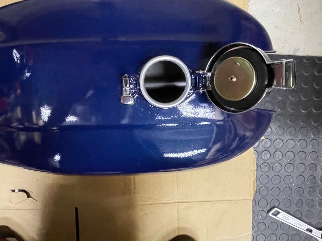 HONDA 旧cb400f ガソリンタンク 紺