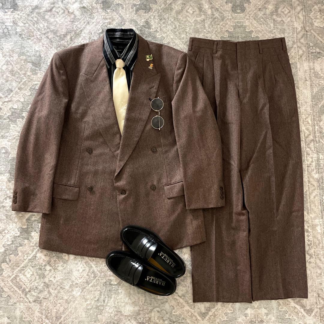 city boy style (No.1)ダブルスーツ セットアップコーデ