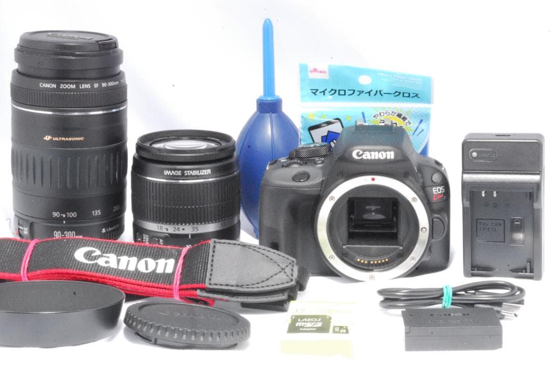 Canon kiss x7 Wレンズセット 高性能 小型＆軽量 初心者おすすめ