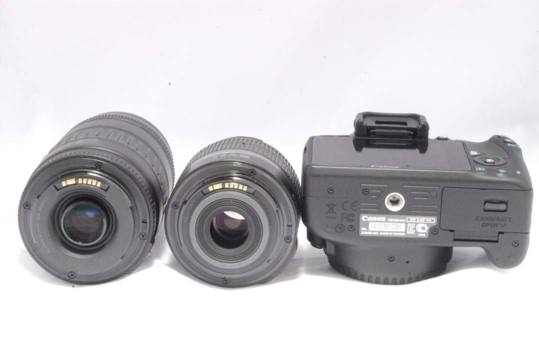 Canon kiss x7 Wレンズセット 高性能 小型＆軽量 初心者おすすめ