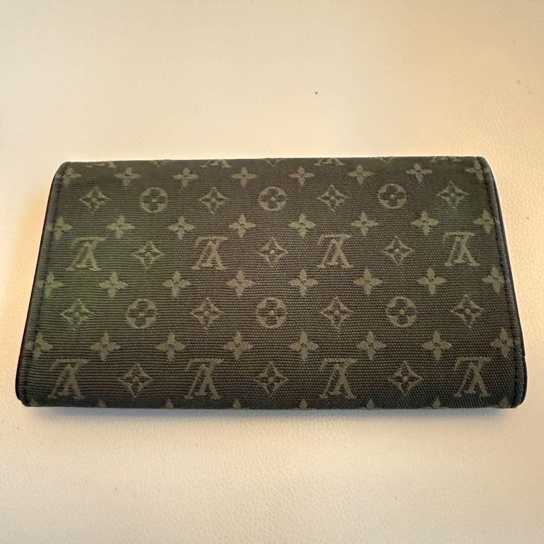 未使用品！生地に一部色褪せあるため激安！ルイヴィトン モノグラムミニ 長財布